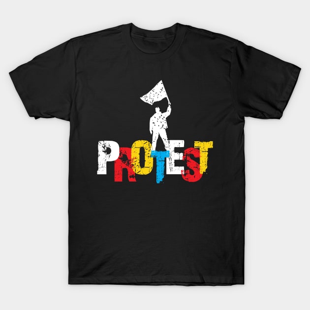 Civil Rights Theme T-Shirt by jazzworldquest